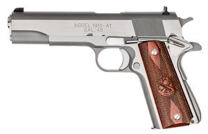 Springfield 1911 Mil-Spec stainless steel .45ACP