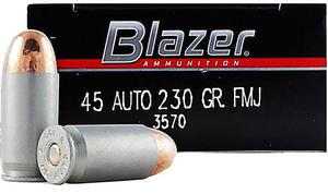 CCI Blazer 45ACP 230gr. FMJ 50 round box