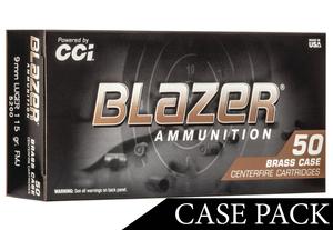 CCI Blazer Brass 9mm 115gr. FMJ 1000 round case