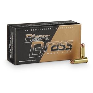 CCI Blazer Brass 38 Special 125gr. FMJ 50 round box