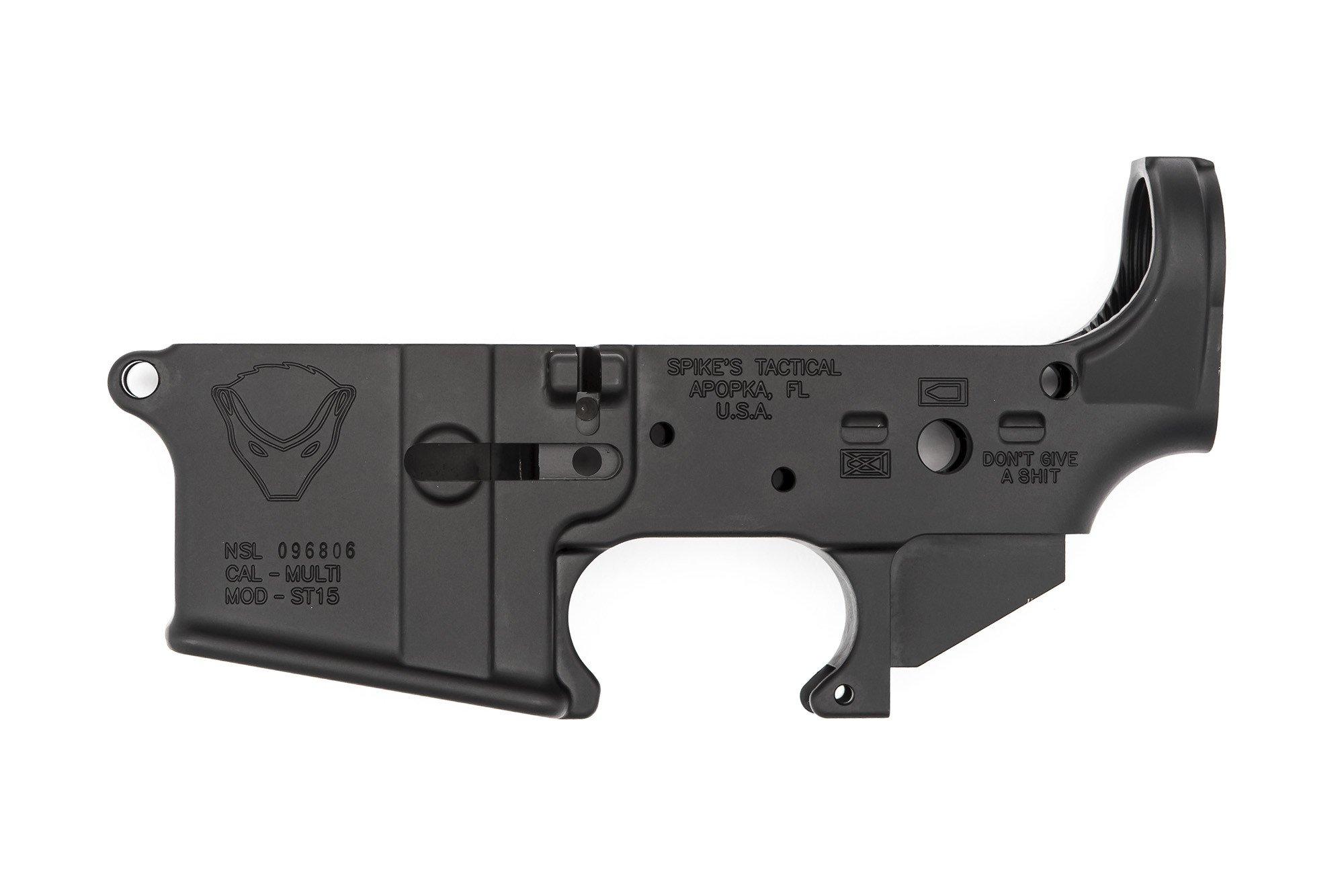  Spikes Tactical Honey Badger Stripped Lower Recevier Stls020
