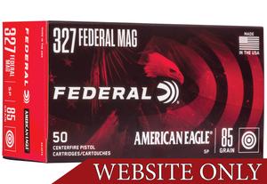 FEDERAL AMERICAN EAGLE 327 FEDERAL MAGNUM 100GR. JSP 50 ROUND BOX