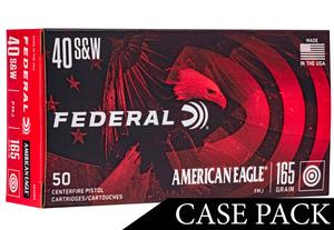 AMERICAN EAGLE 40S&W 165GR. FMJ 1000RD CASE