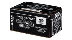 Federal American Eagle 5.56x45 55GR FMJ BT 150Rds