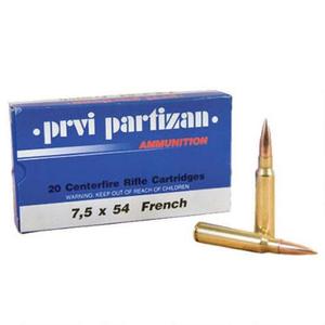 Prvi Partizan 7.5x54 French 139Gr FMJ 20Rds
