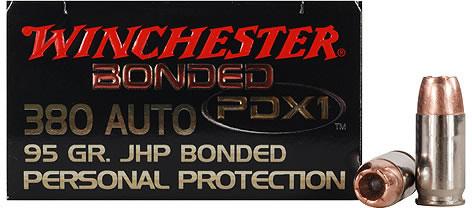  Winchester Pdx1 Defender 380 Acp 95gr Jhp 20 Rds