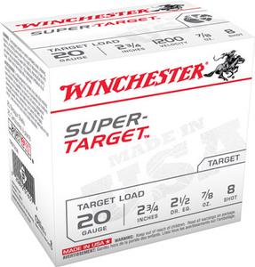 Winchester Super Target 20Ga 2-3/4