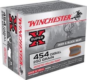 Winchester Super X 454 Casull 250GR JHP 20Rds 