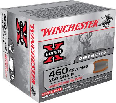  Winchester Super X 460 S & W Mag 250gr Jhp 20rds