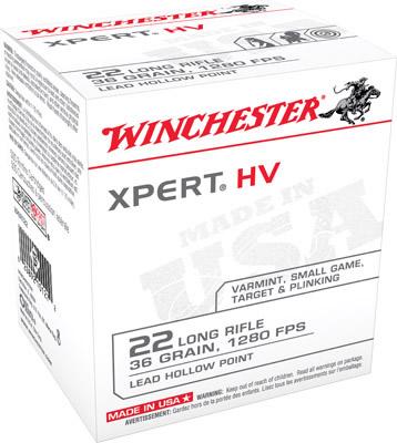  Winchester Xpert 22lr 36gr Hp 500rds
