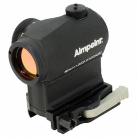  Aimpoint Micro H- 1 2moa W/Lrp Mount & 39mm Micro Spacer High