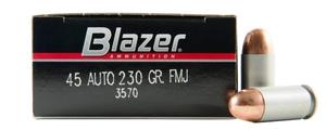 CCI Blazer 45ACP 230gr. FMJ 1000 round case