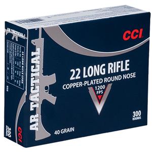 CCI AR Tactical  .22LR 40GR CPRN 300Rds