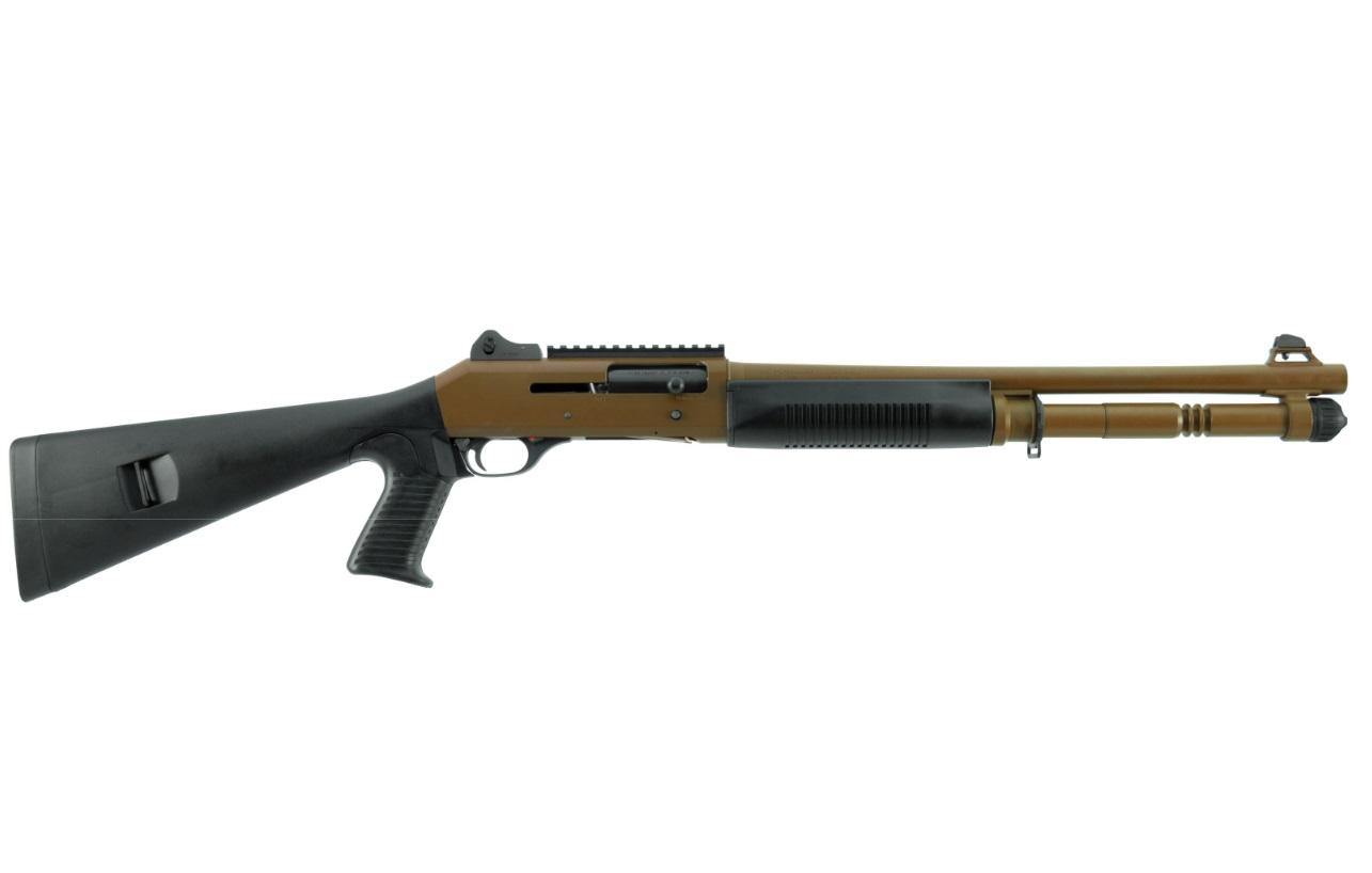 Benelli M4 FDE Tactical Pistol Grip 12Ga 18.5