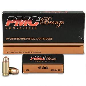 PMC Bronze 45 ACP 230Gr FMJ 50 Rds