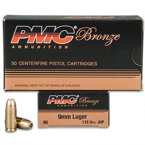PMC 9mm 115Gr JHP 50 Rds