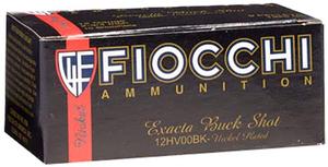 Fiocchi High Velocity 12Ga #00 Buckshot Nickle Plated 2-3/4