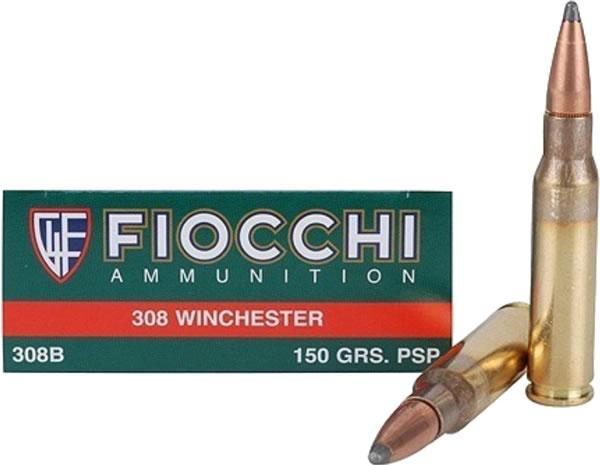  Fiocchi 308 Win 150gr Sp 20 Rds