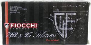 Fiocchi Specialty 7.62x25mm Tokarev 88Gr FMJ 50 Rds