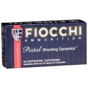 Fiocchi 40 S&W 165GR 50 Rds