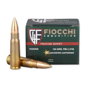 Fiocchi 7.62X39mm 123GR FMJ 20 Rds
