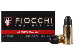Fiochhi 44 S&W Russian 247GR RN 50rds