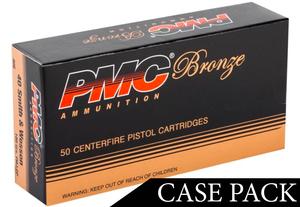PMC Bronze 40 S&W 180GR FMJ 1000 Rd case