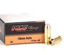PMC Bronze 10mm 170gr JHP 25 Rds