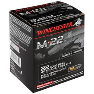 WINCHESTER M-22 .22LR 40GR RN 500/BOX