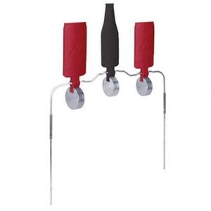 Champion DuraSeal Triple Target Bottle and Cans Spinners Red/ Black