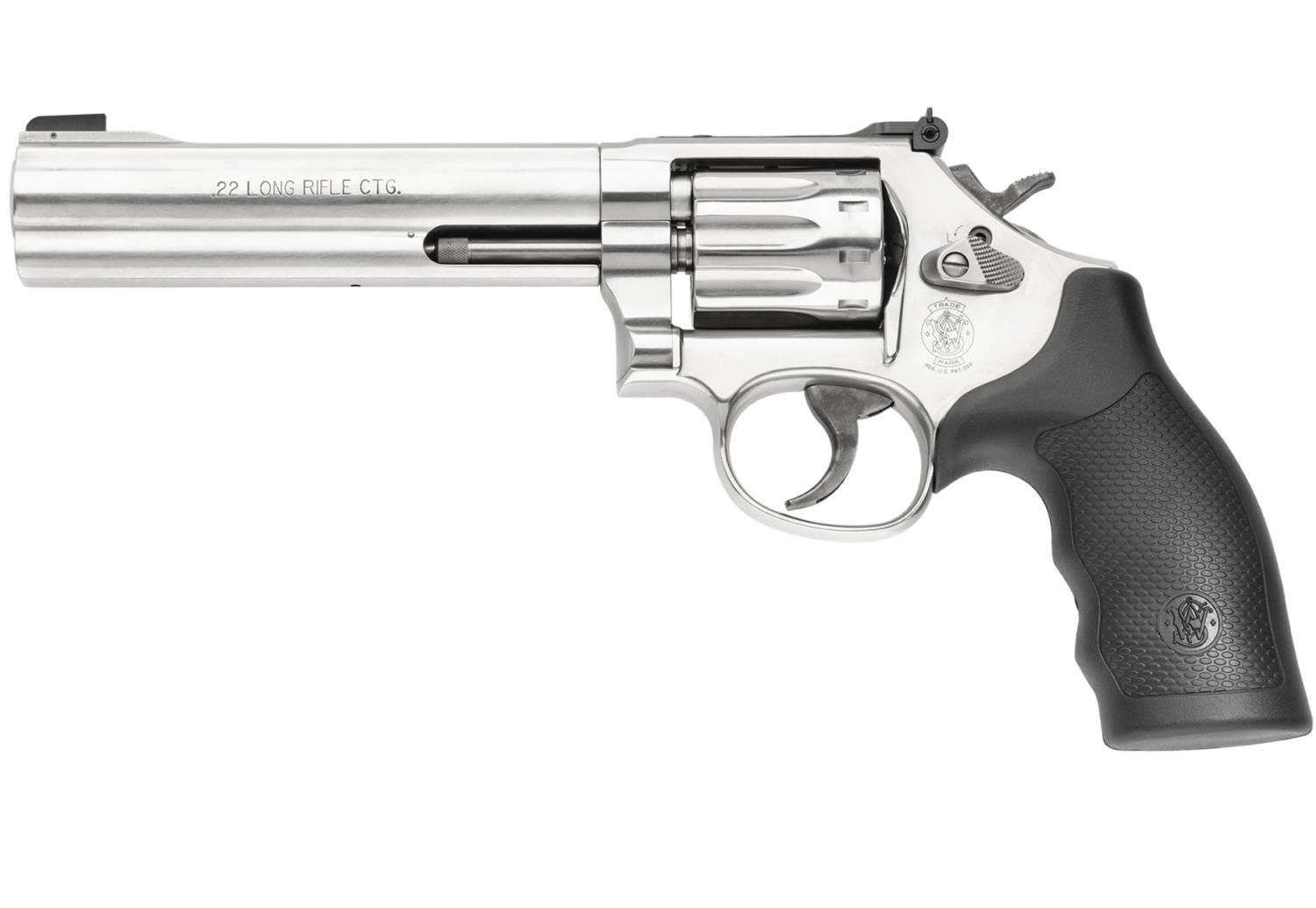  Model 617 K- 22 Masterpiece .22lr 10rd 6in - Satin Stainless