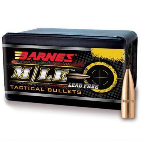  Barnes .30 M/Le Tipped Tac- Tx 110gr Bullets 50- Ct