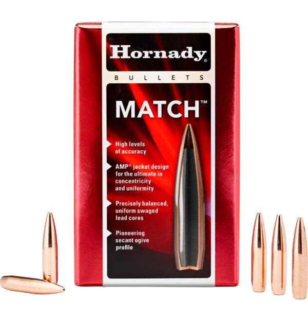  Hornady 6.5mm .264 140 Gr Bthp Match Bullets 100ct