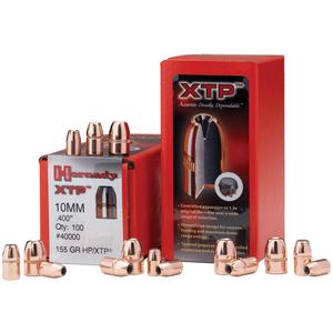 Hornady 10mm .400 155 gr HP XTP Bullets 100ct