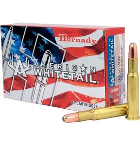 Hornady American Whitetail 30-30 Win 150gr RN Interlock 20Rds