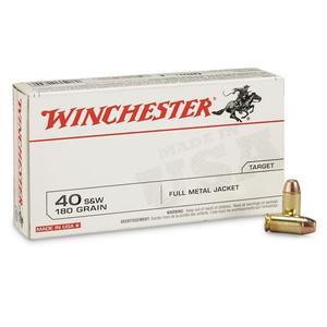 Winchester 40 sW 180gr Fmj