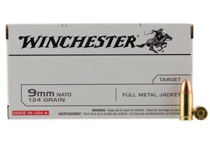 Winchester 9mm 124gr Nato Fmj 50rd