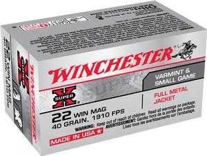  Winchester Super X 22mag Fmj 40g 50rds