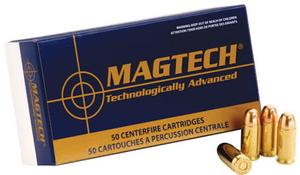 Magtech Pistol Ammunition  380 ACP  FMJ  95 GR 951 fps  50 RDS