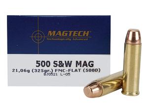  Magtech 500 S&W FMJ 325 GR 1801 fps 20 RDS