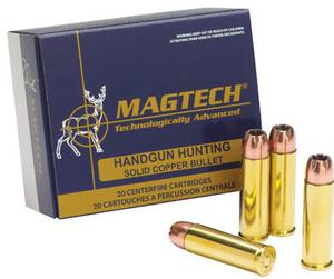 Magtech 500 S&W Solid Copper HP 275 GR 1667 fps 20 RDS