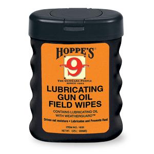 Hoppe's Lubricating Gun Oil Field Wipes 1631