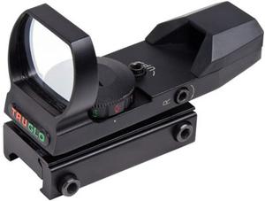 TruGlo Dual Color Open Red Dot Sight 1x 24x34MM Screen, Black, 5 MOA