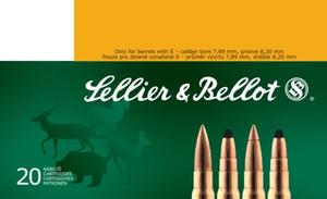 Sellier & Bellot Rifle Ammunition 8x57 JRS HP 196 GR 20 RD
