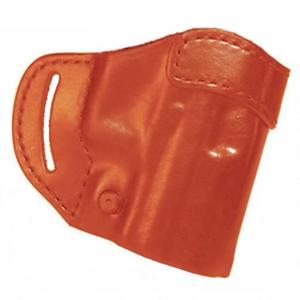 BLACKHAWK! Compact Askins Leather Concealment Holster Glock 9/40/.357 Caliber Pistols Right Hand Brown