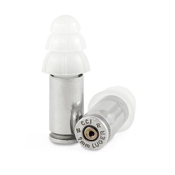  Lucky Shot 9mm Ammo Ears Real Bullet Earplugs