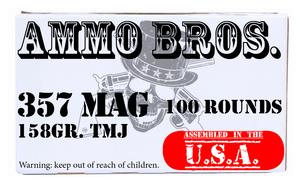 Ammo Bros New 357MAG 158gr TMJ 100rds