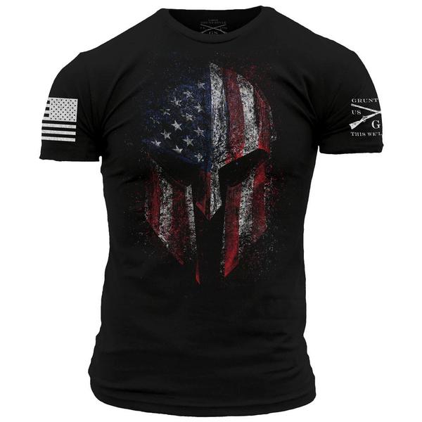 Grunt Style Men's T- Shirt - American Spartan 2.0