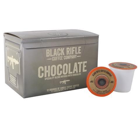  Chocolate Flavored Coffee Rounds - 12 Pods