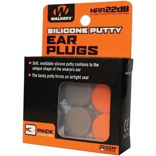  Walker's Silicone Plugs - Orange And Fde